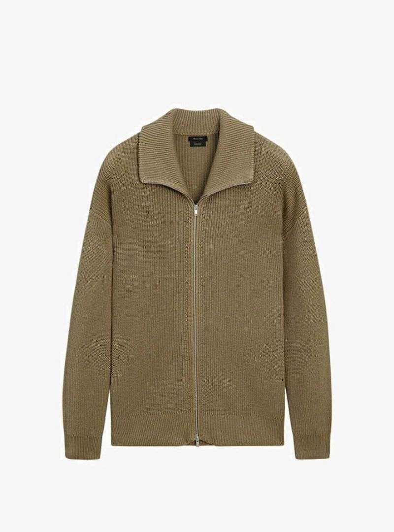 Burgos | Cárdigan con Forro y Cierre de Cremallera